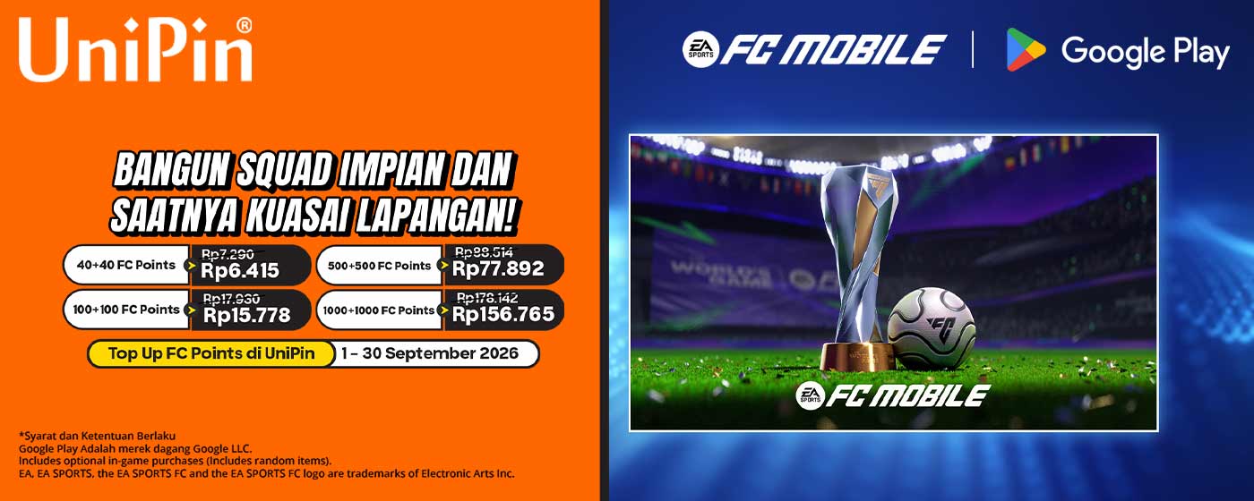 Bangun Squad Impian dan Kuasai Lapangan EA SPORTS FC™ Mobile Bareng UniPin!